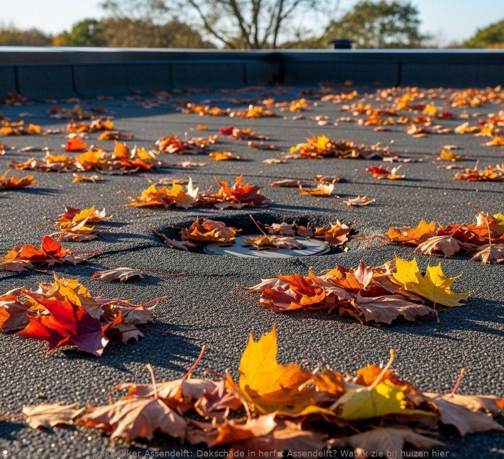 Dakschade In Herfst Assendelft